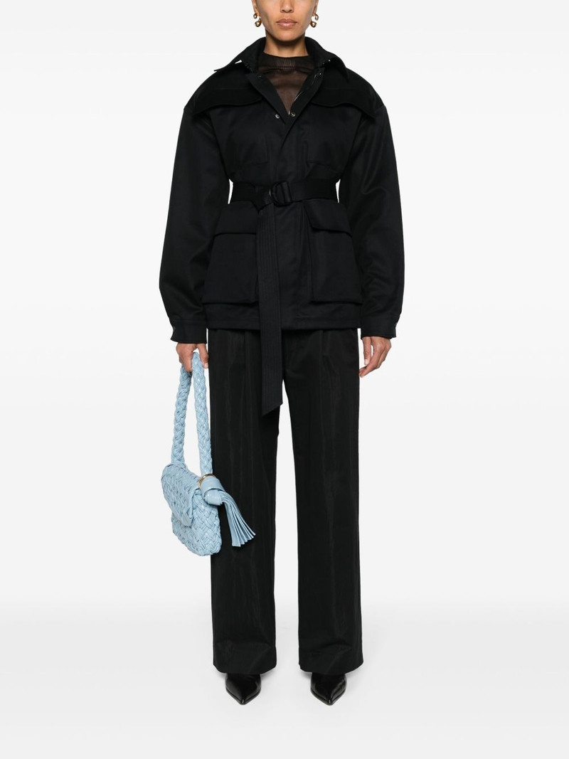 WARDROBE.NYC Drill belted parka outlook