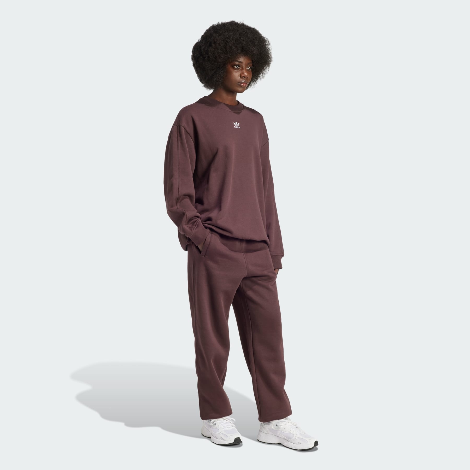 Essentials Fleece Loose Joggers - 4