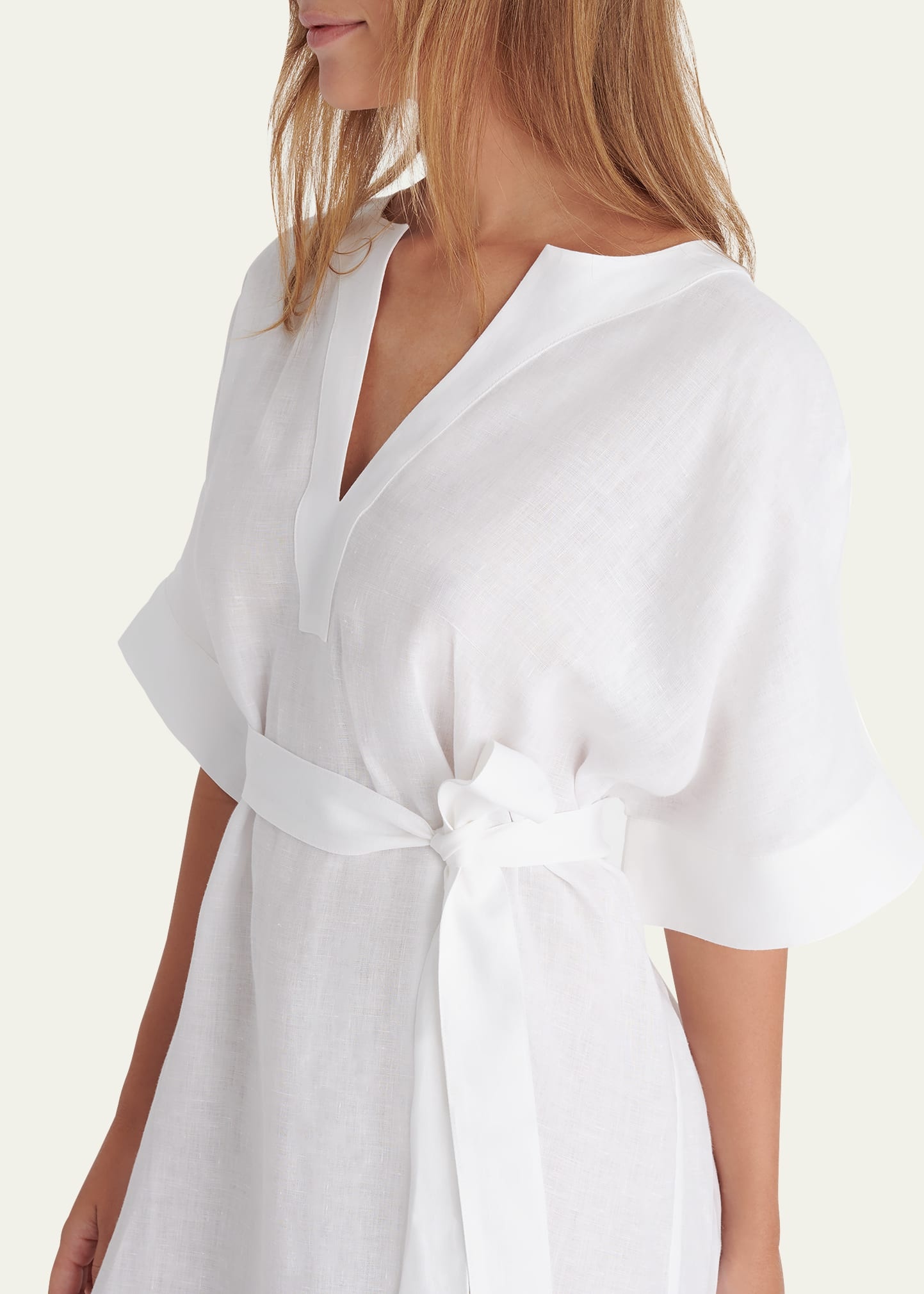Bibi Belted Kaftan Maxi Dress - 4