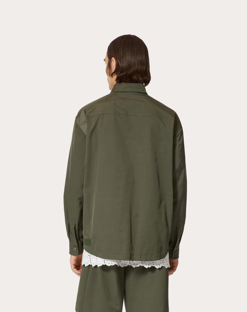 NYLON SHIRT JACKET WITH VLTN TAG 4