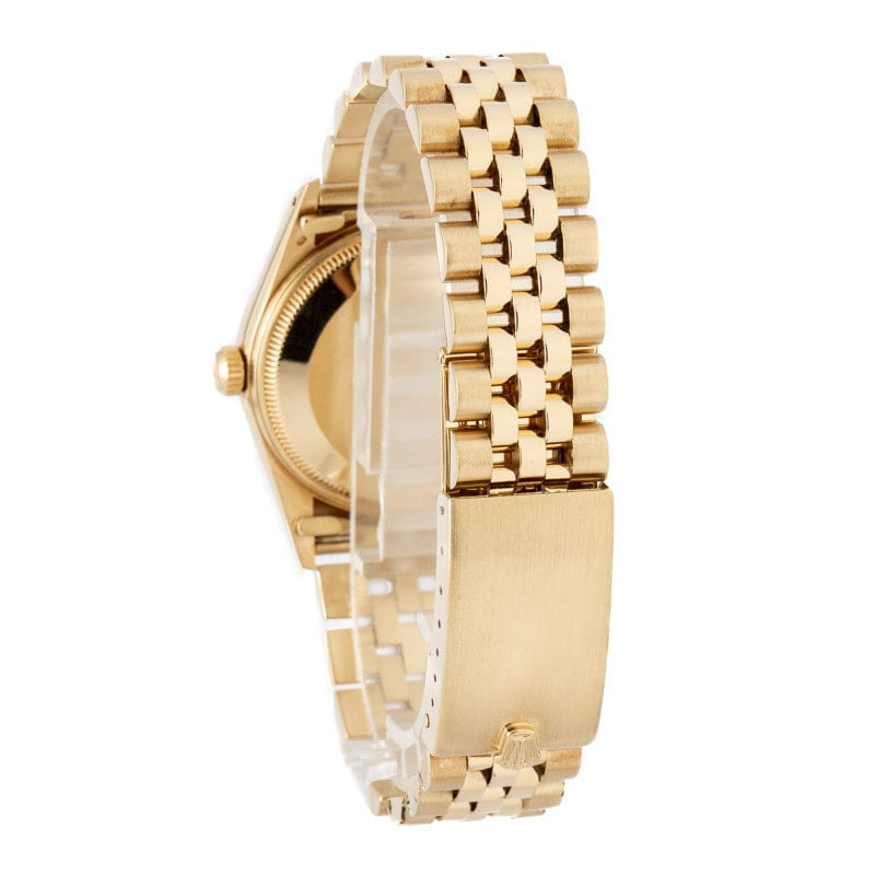 Used Rolex Date 15037 Champagne Index Dial - 3