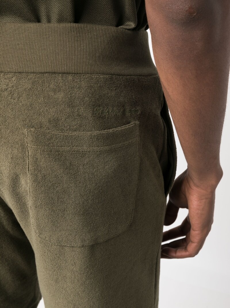 terry-cloth cotton shorts - 5