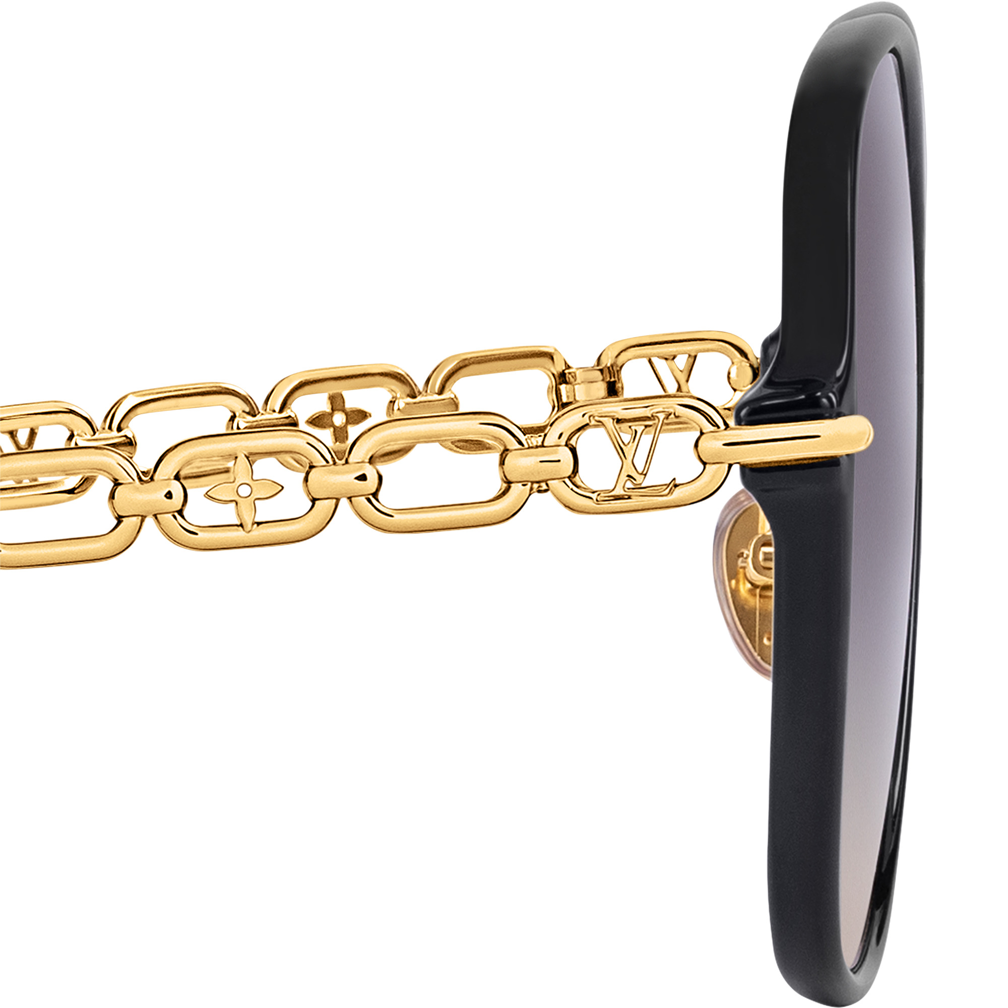My LV Chain Two Square Sunglasses - 2