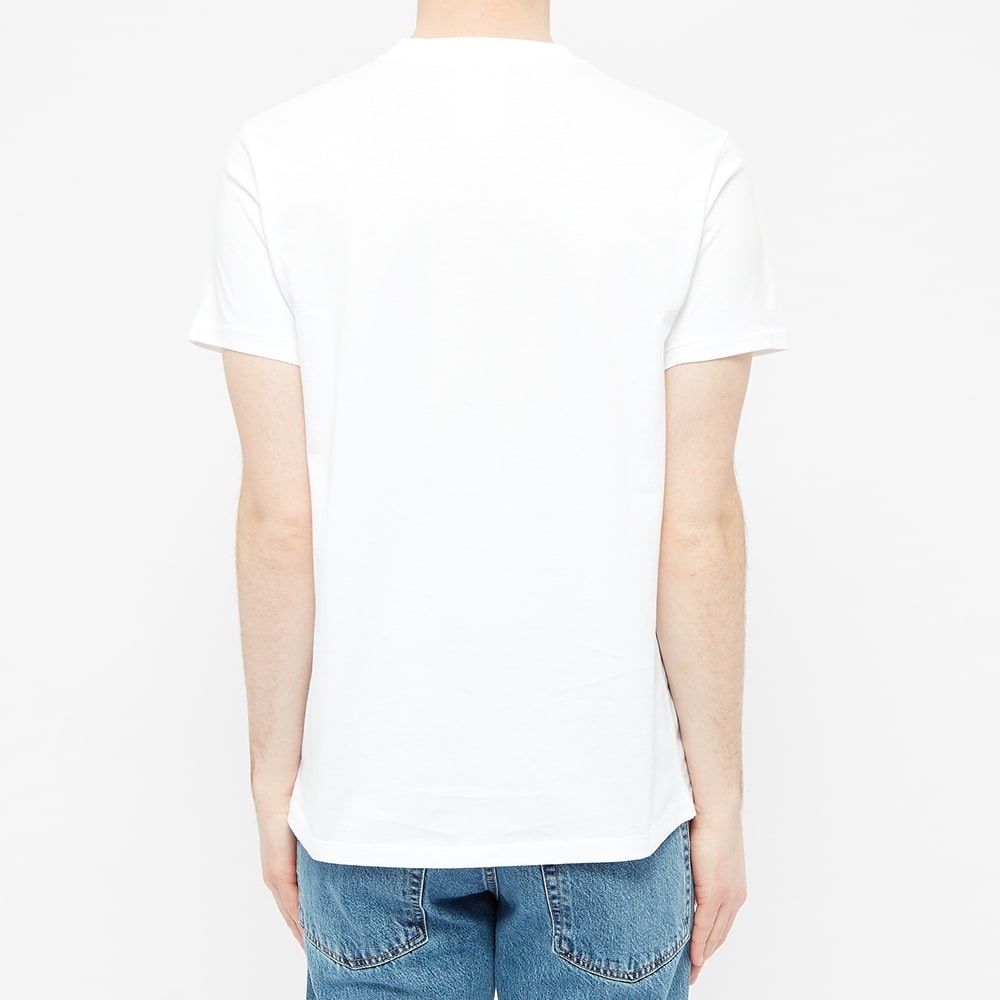 Helmut Lang Text Print Logo Tee - 4