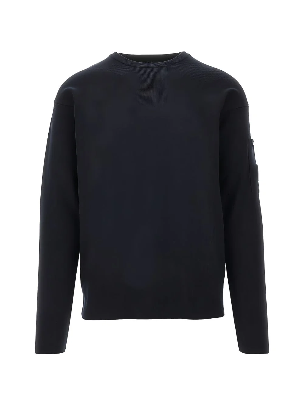 lens patch sweater - 1