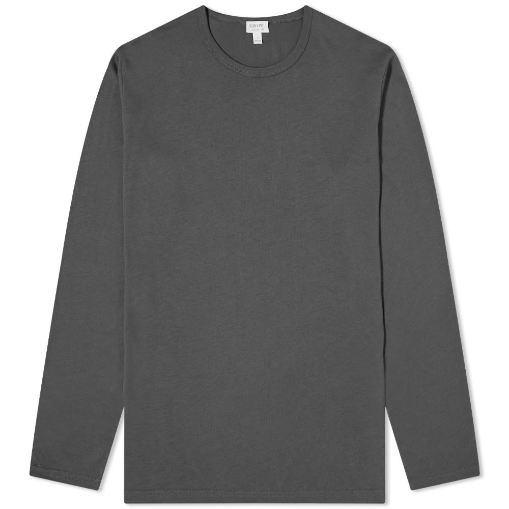 Sunspel Lounge Long Sleeve Tee - 1