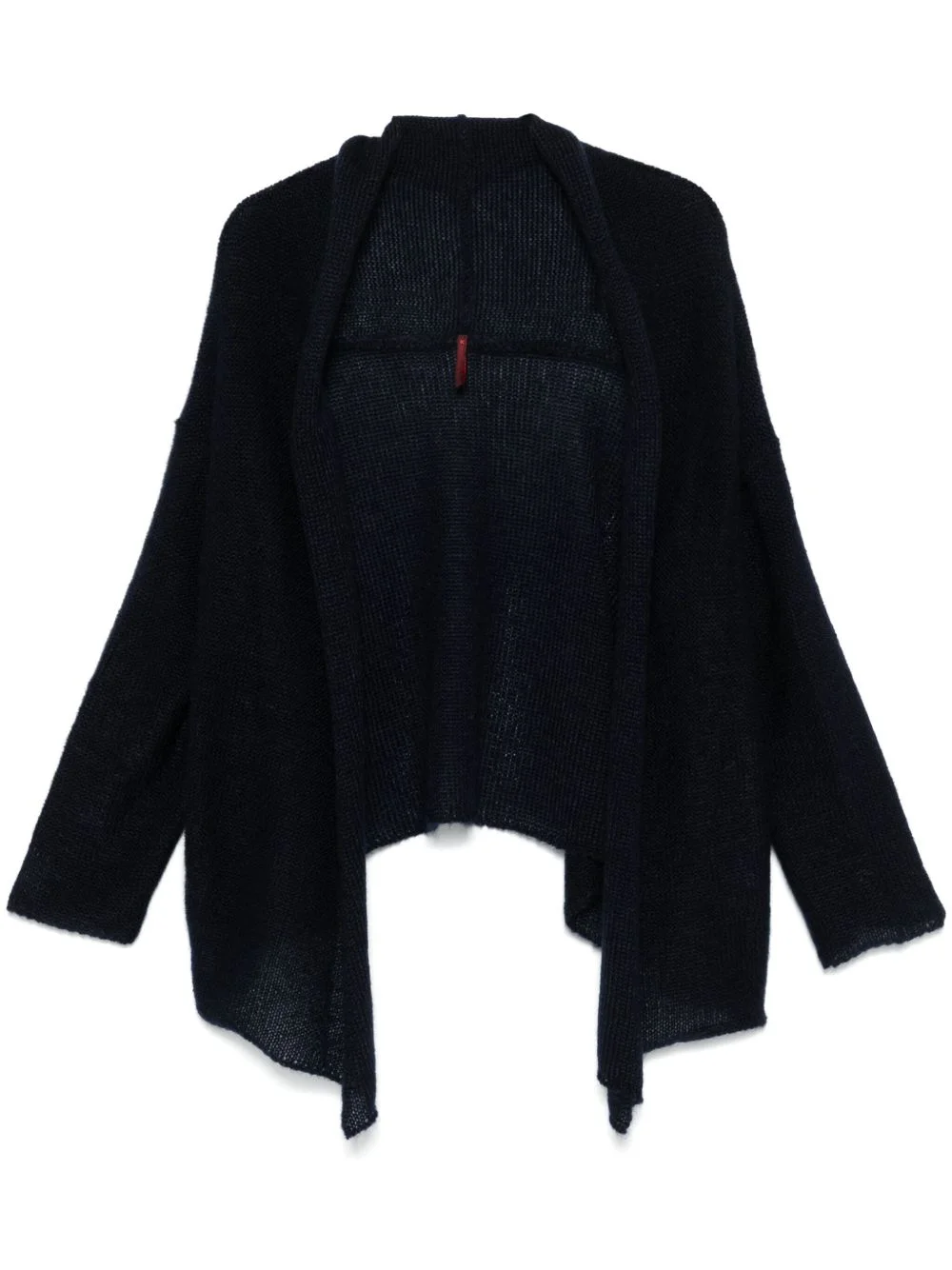 purl-knit cardigan - 1