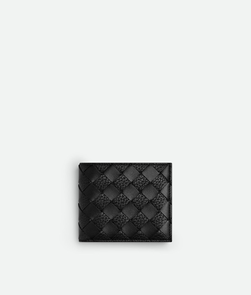 Intrecciato Bi-Fold Wallet With Coin Purse 1
