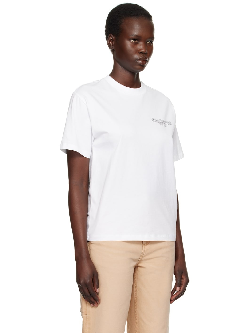White Chain Link T-shirt - 2