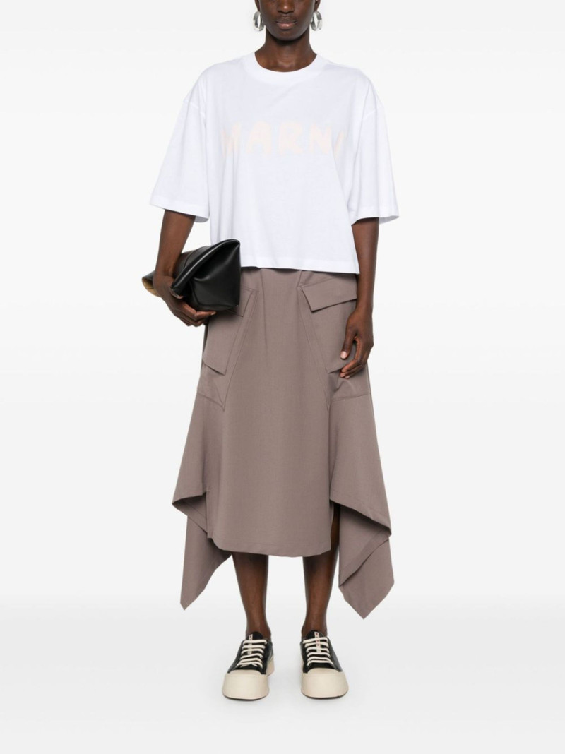 Marni cropped organic cotton T-shirt outlook