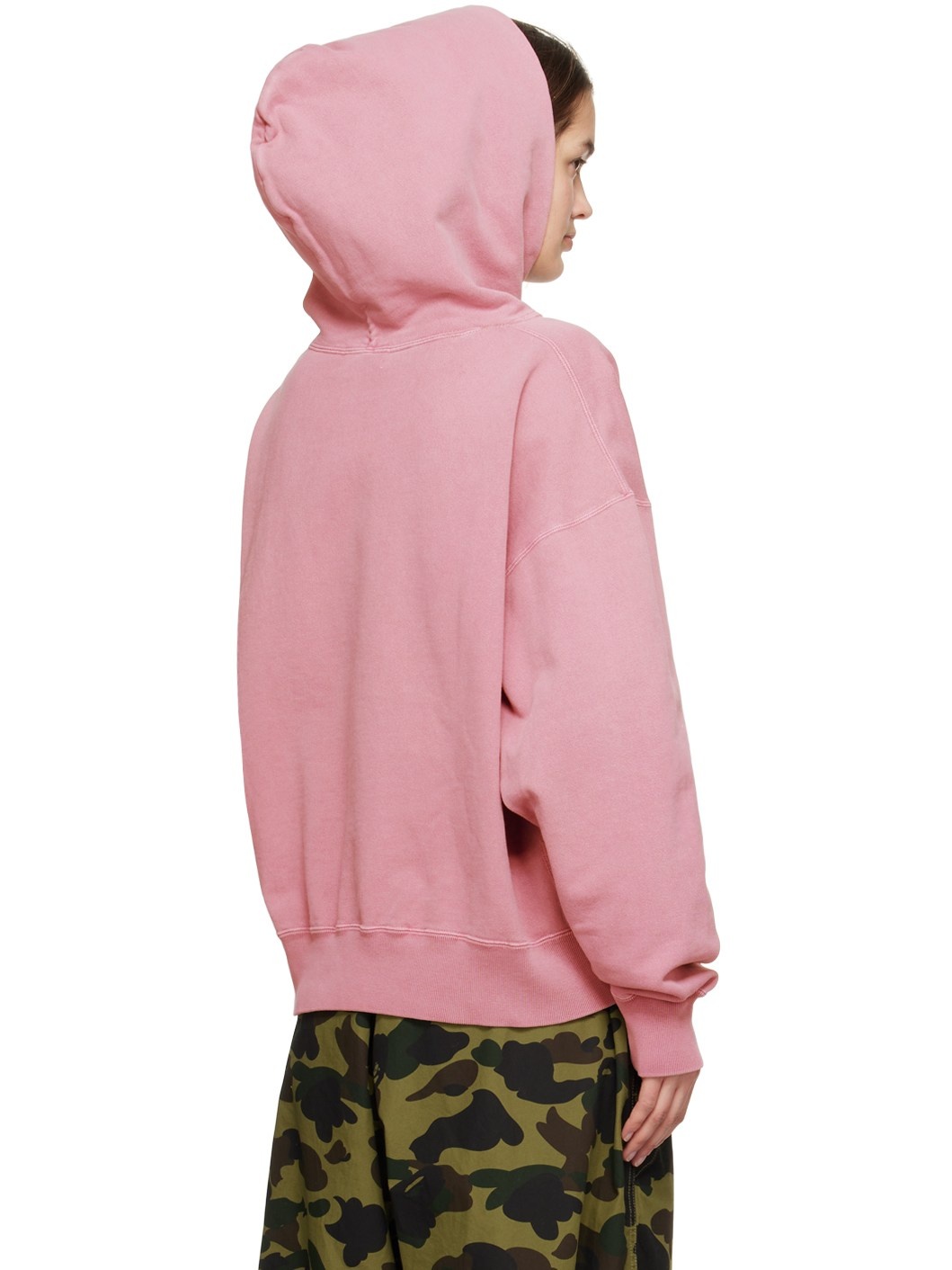 Pink 'By Bathing' Hoodie - 3