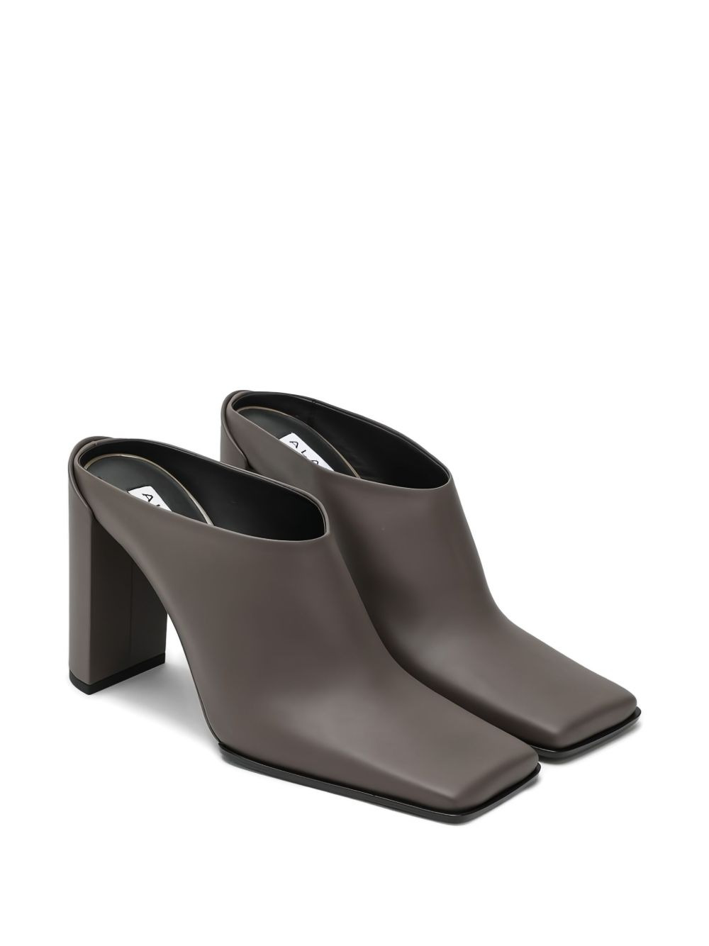 100mm Sabot heeled mules - 2