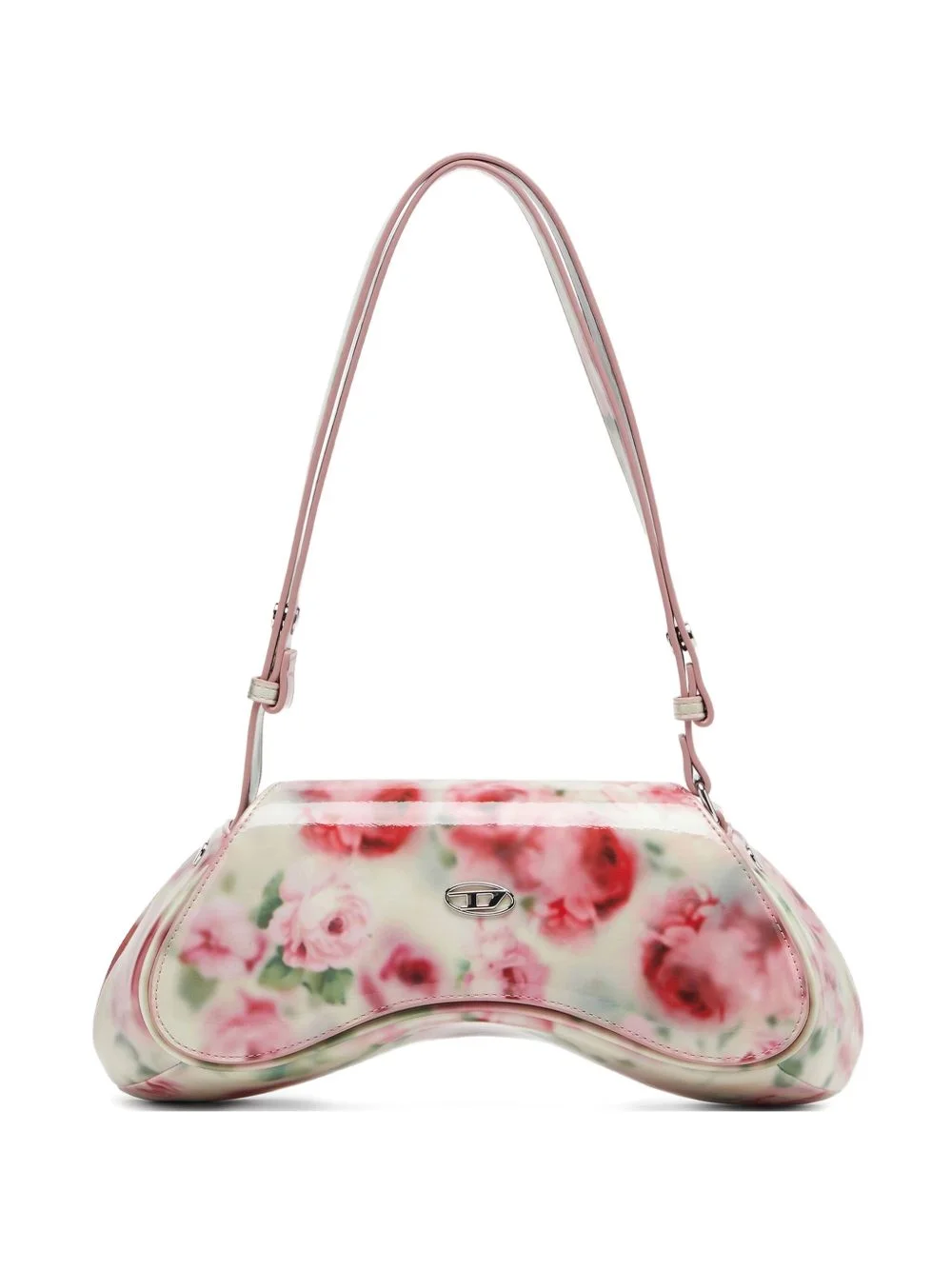 floral-print shoulder bag - 1