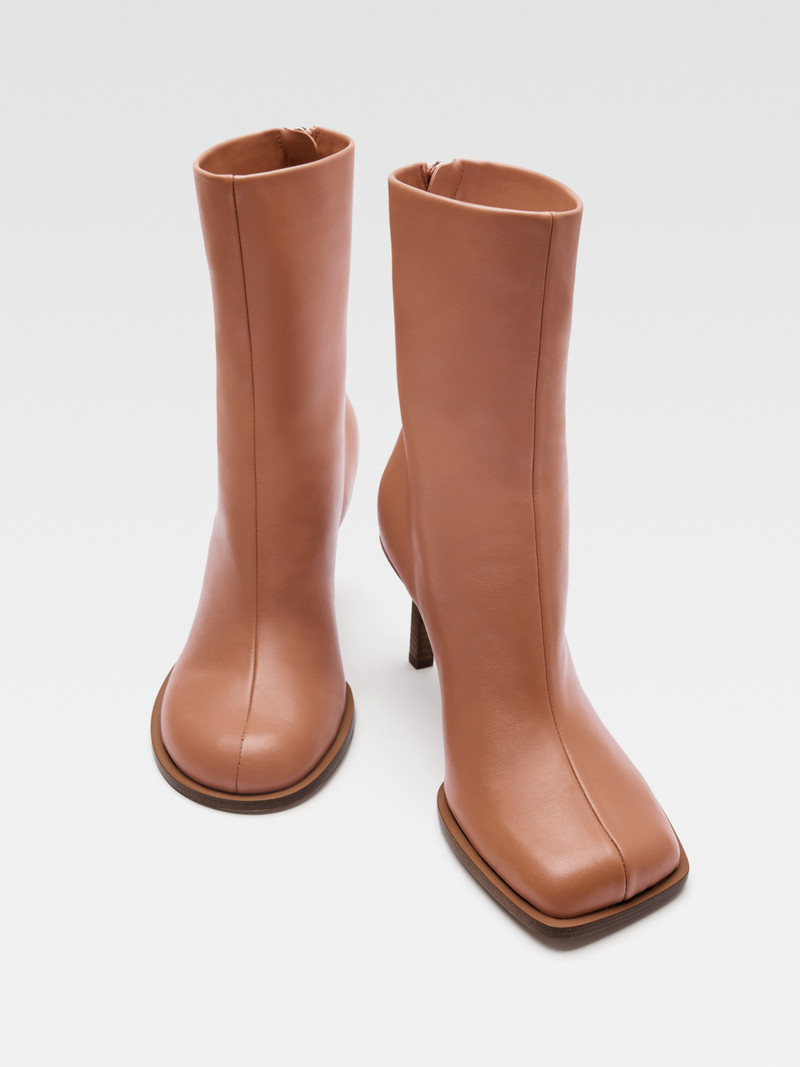 Les bottines rond carré 3