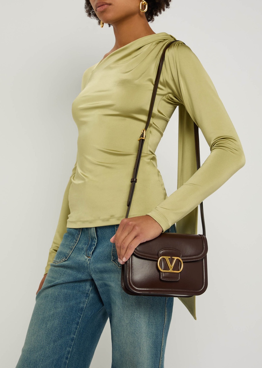 Valentino Garavani 9to5 Small Leather Shoulder bag - 5