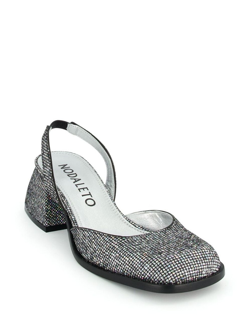 NODALETO Bulla Jones 45mm glitter pumps outlook