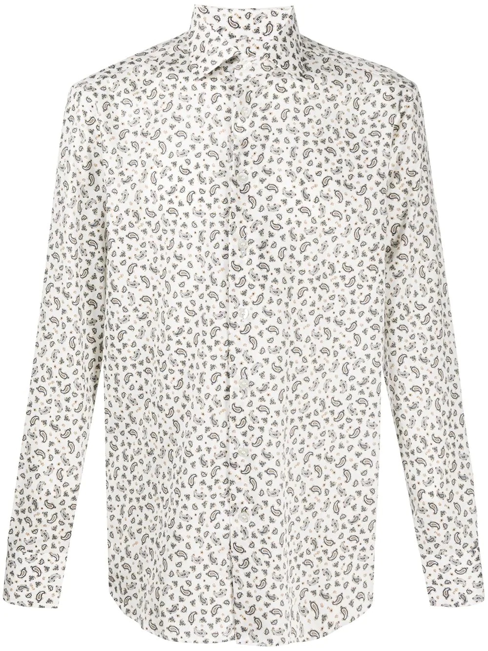 paisley-print shirt - 1