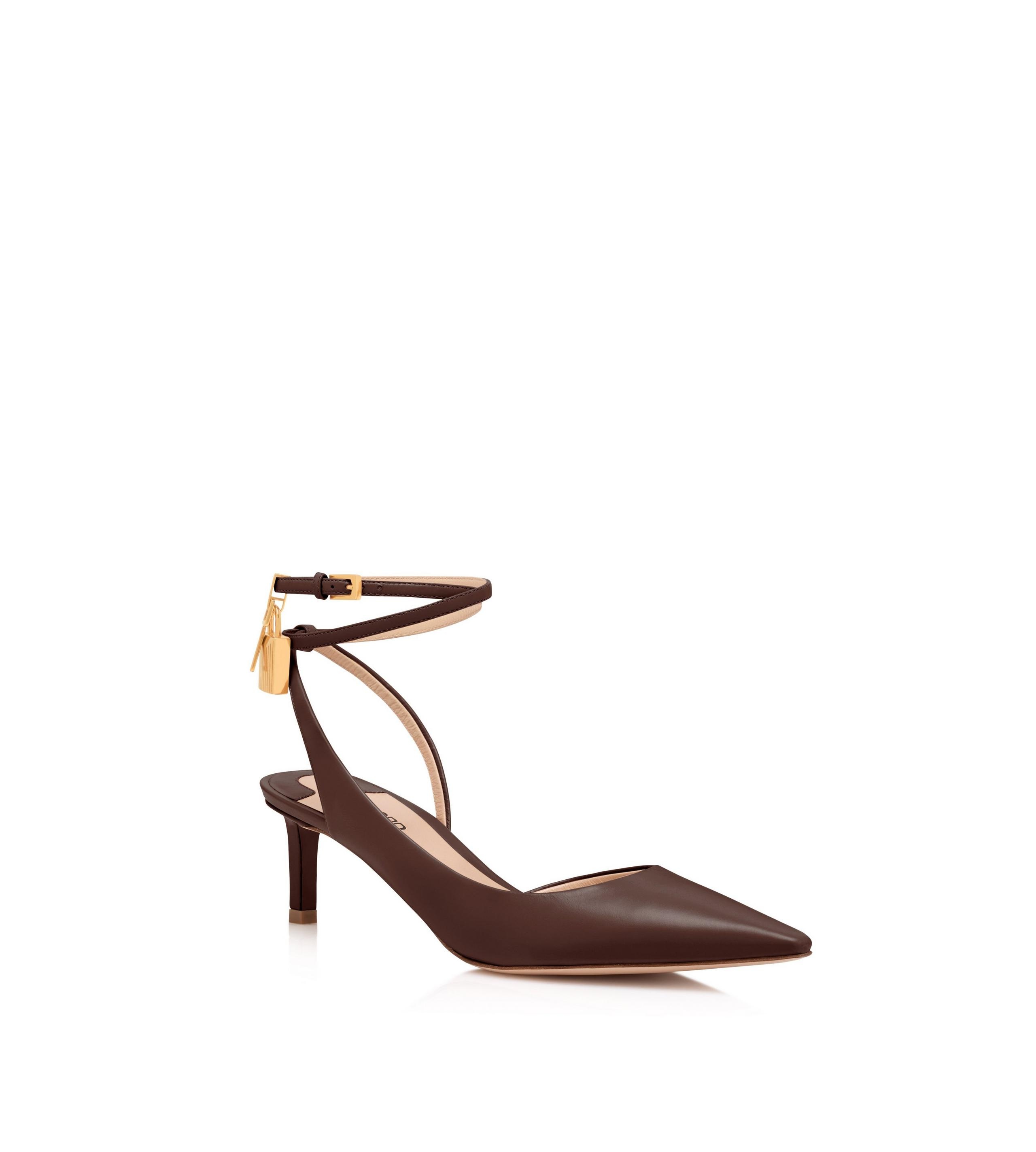 LEATHER PADLOCK SLINGBACK - 2