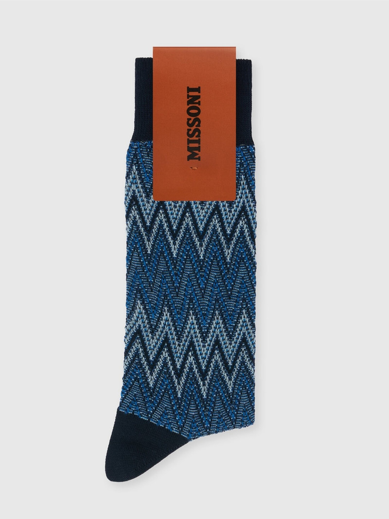 Missoni Zig zag cotton blend socks outlook