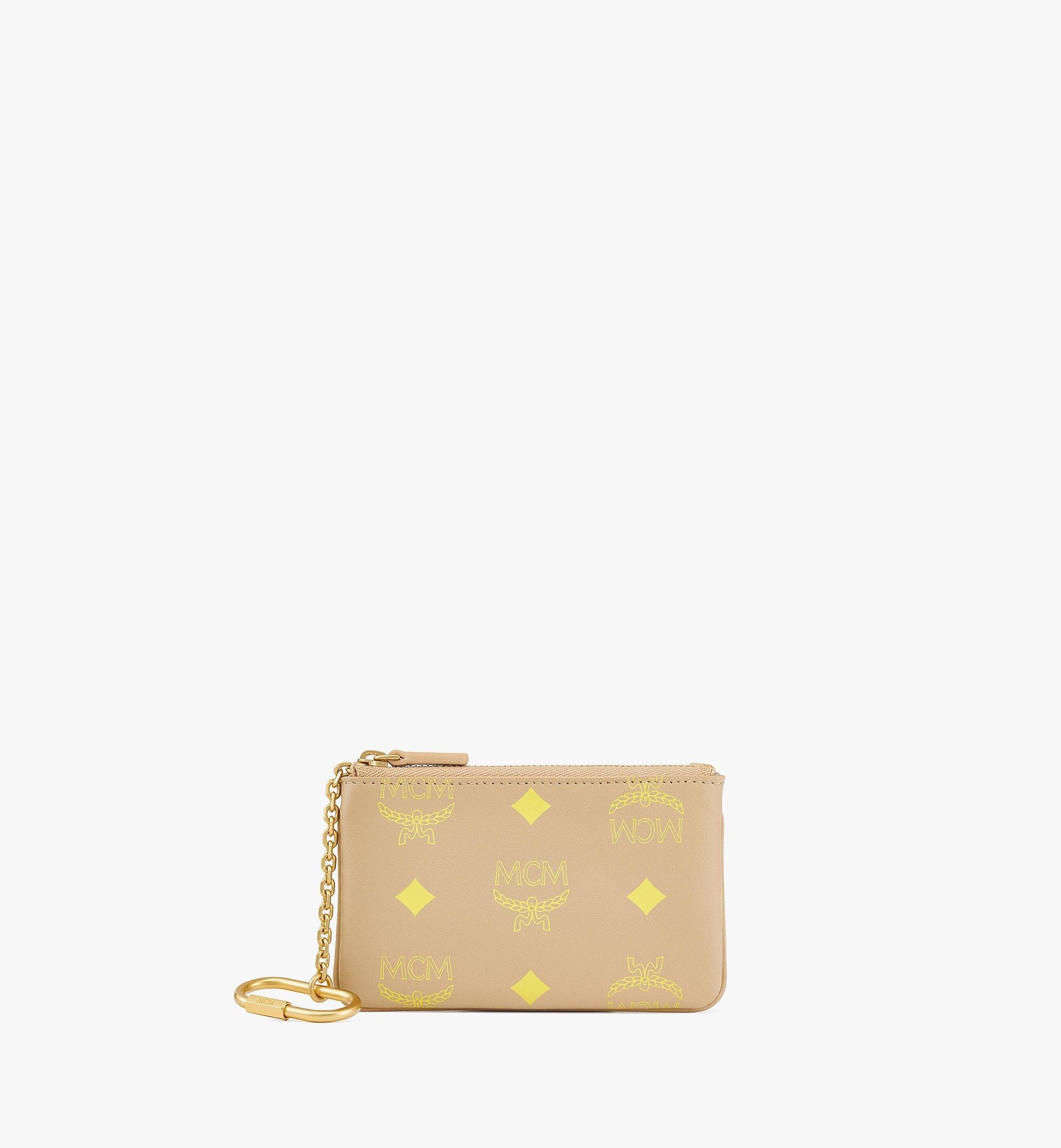 Key Pouch in Color Splash Logo Leather - 1