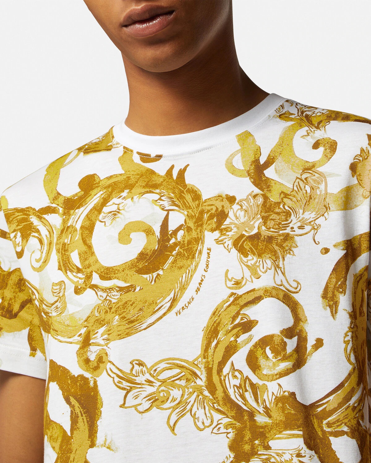 VERSACE JEANS COUTURE Watercolour Couture T-Shirt