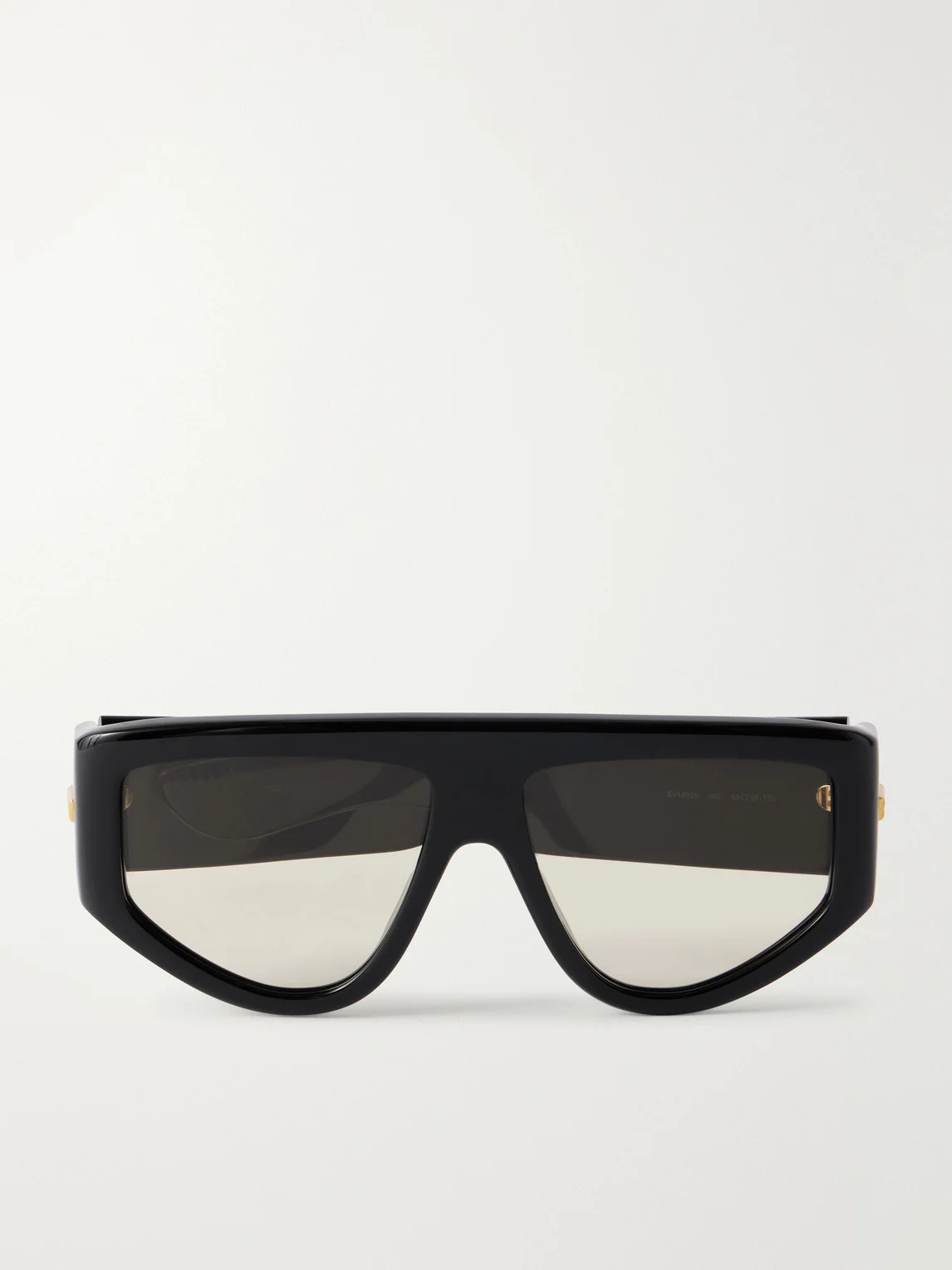 Ribbon Mask D-Frame Recycled-Acetate Sunglasses - 1