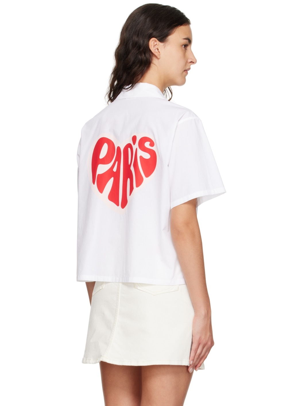 White Kenzo Paris Kenzo Heart Shirt - 3