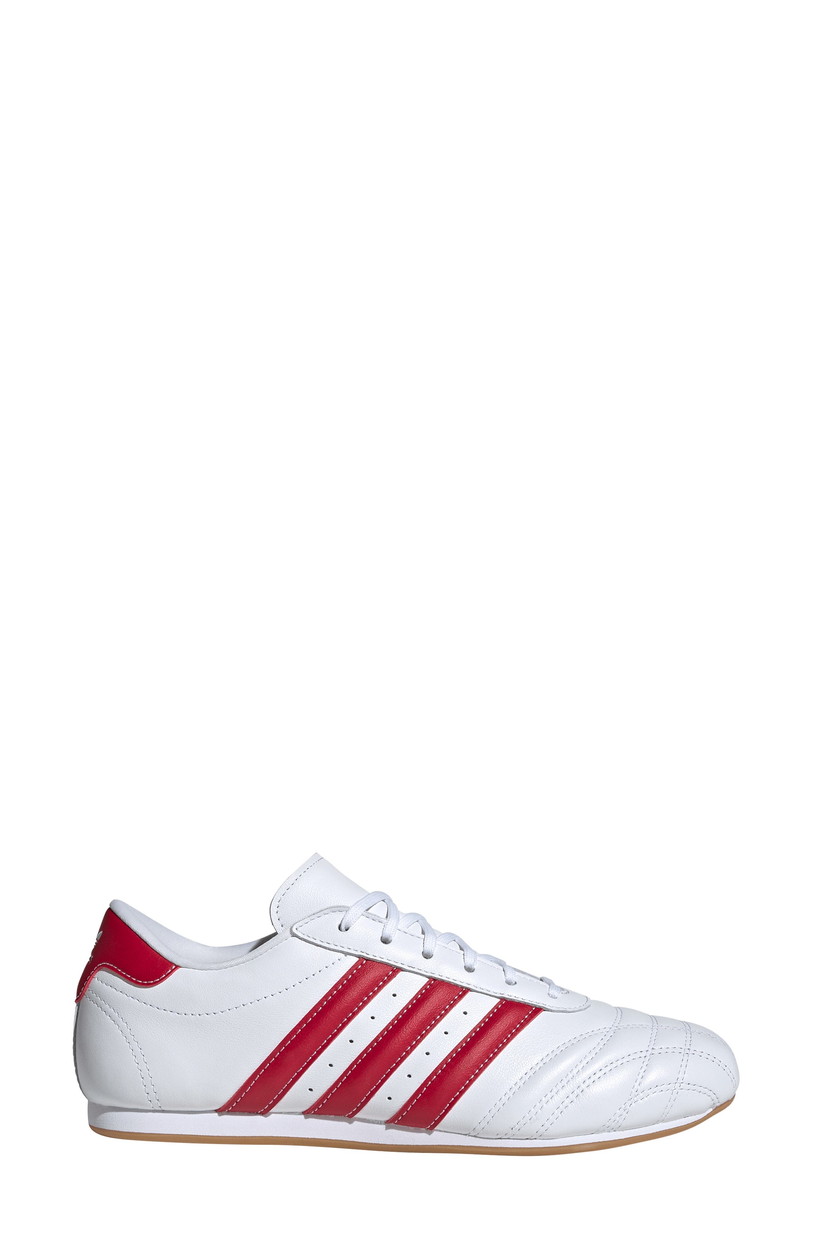 adidas Taekwondo Sneaker in White/Team Victory Red/Gum at Nordstrom - 3