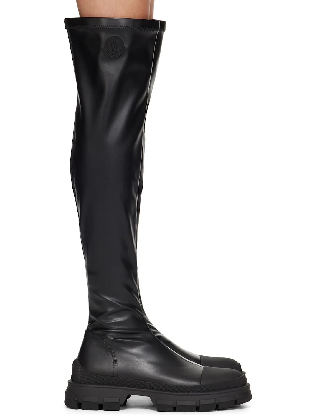 Black Hevea High Tall Boots - 1