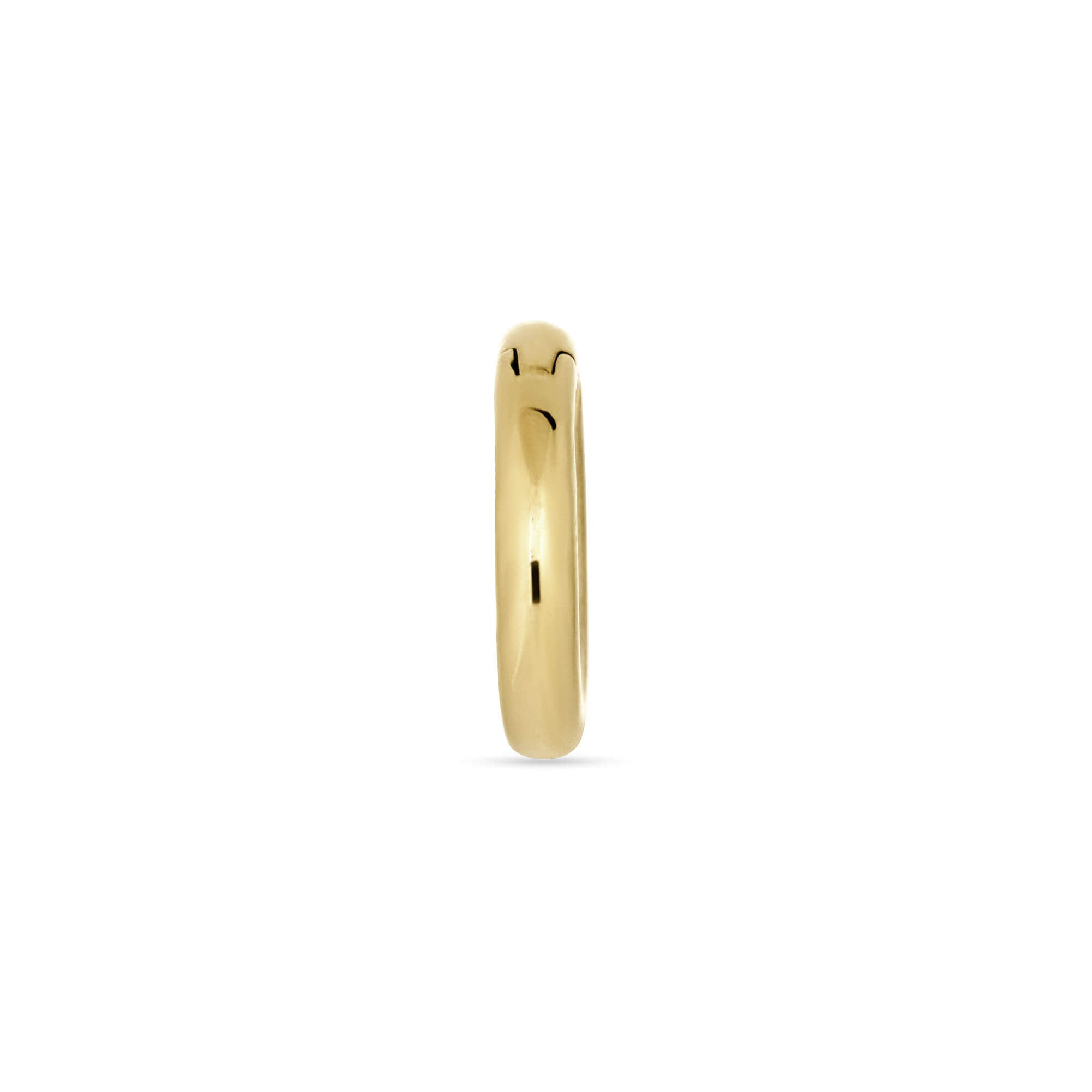 Gold Circle Charm Connector - 3