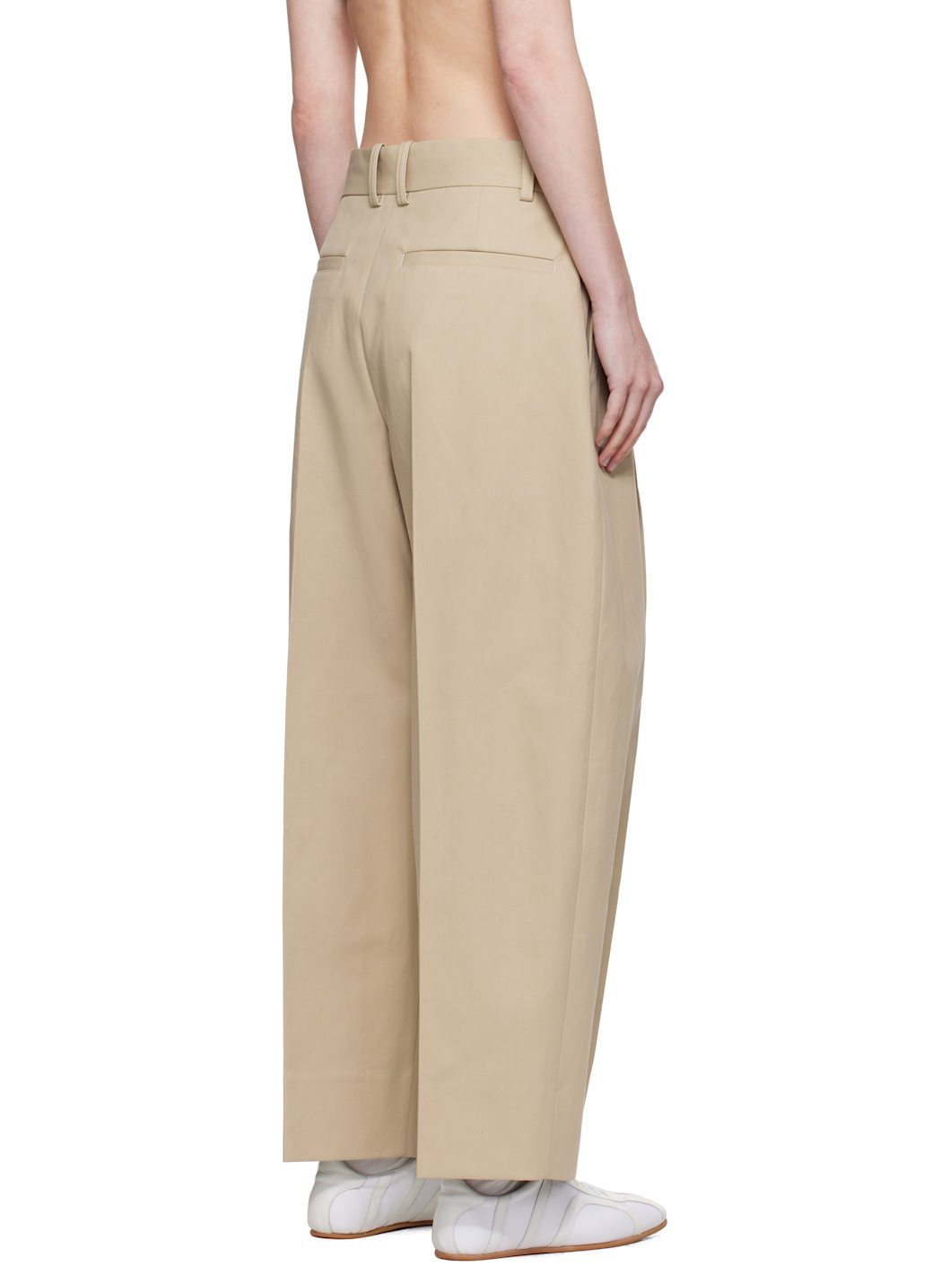 Beige Nasser Trousers - 3