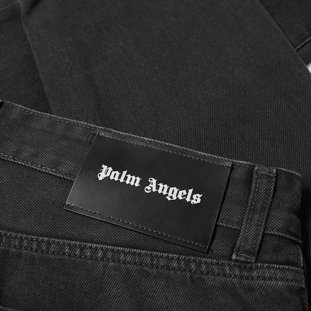 Palm Angels Back Logo Jean - 5