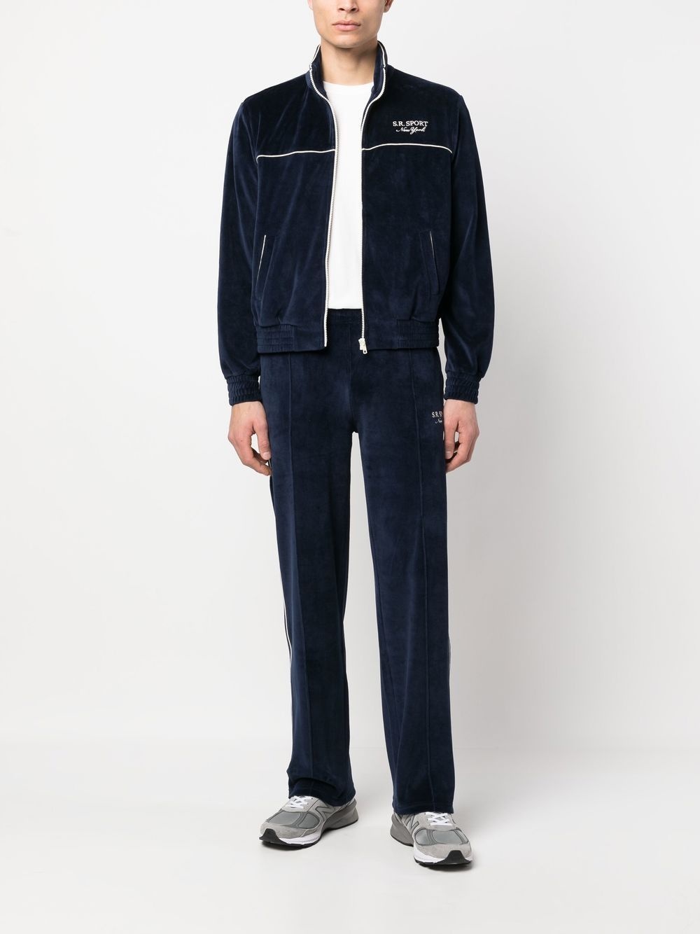 logo-embroidered track pants - 2