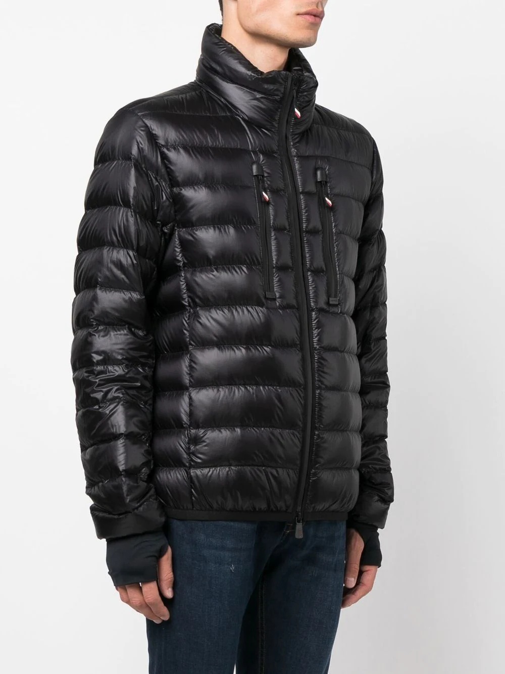 high-neck puffer jacket - 3