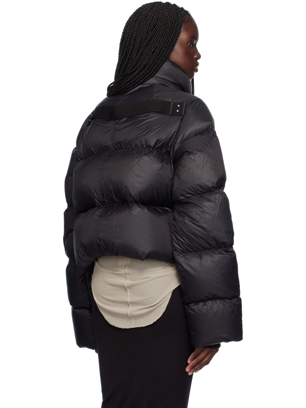 Black Porterville Turtle Down Jacket - 3