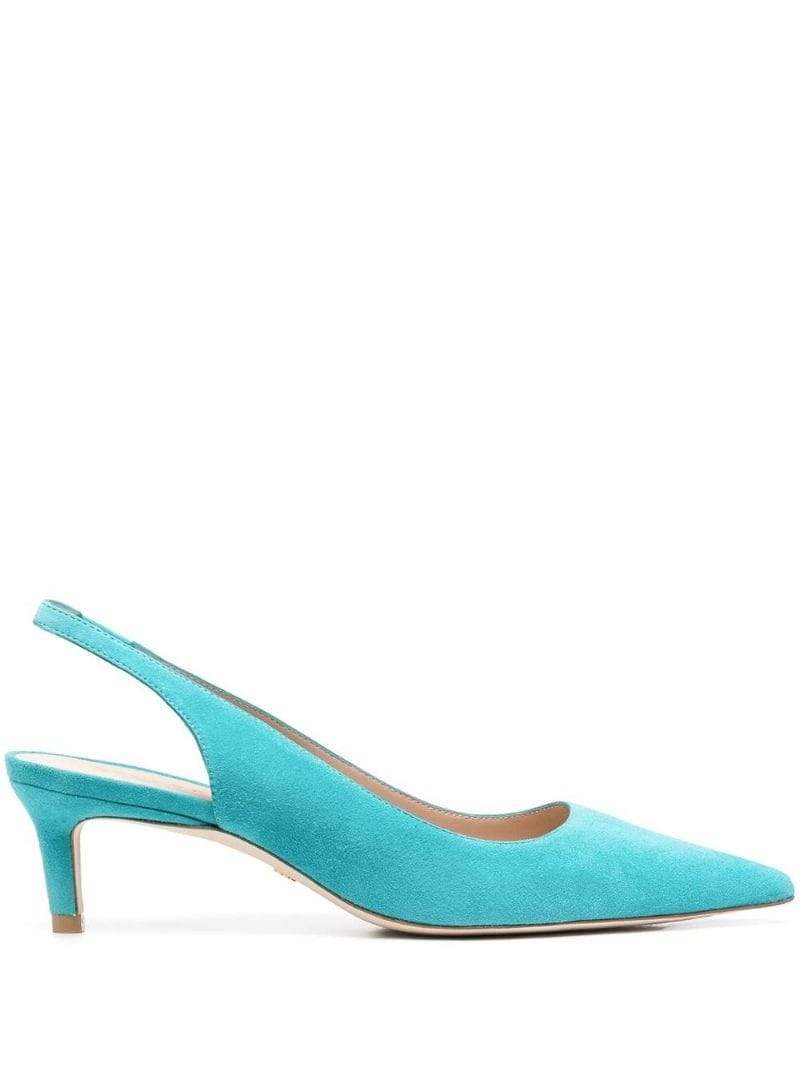 60mm slingback suede pumps - 1