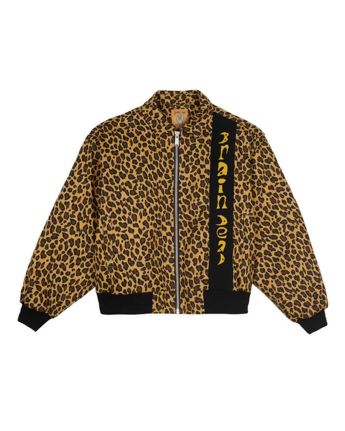 Twill Flight Jacket - Leopard - 1