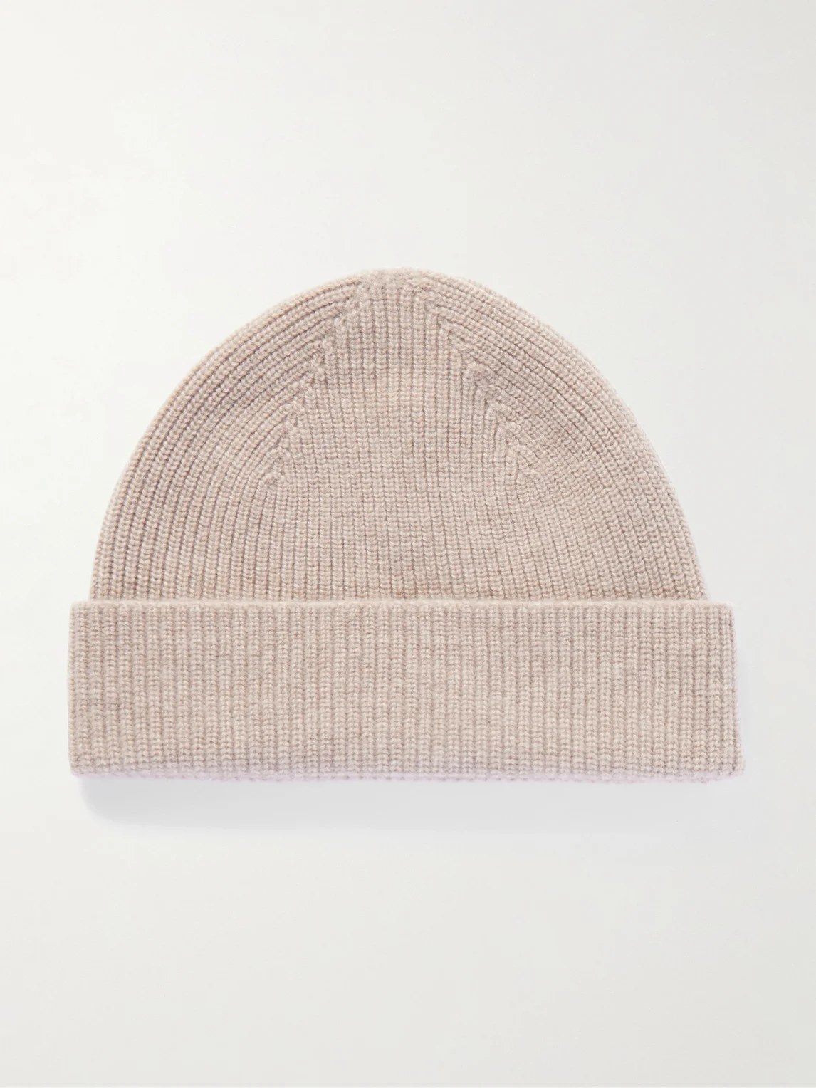Ribbed Oasi Cashmere Beanie - 1