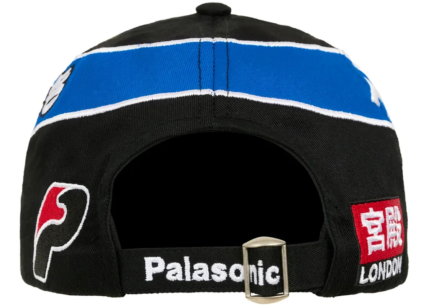 Palace Faster 6-Panel Black/Blue - 3