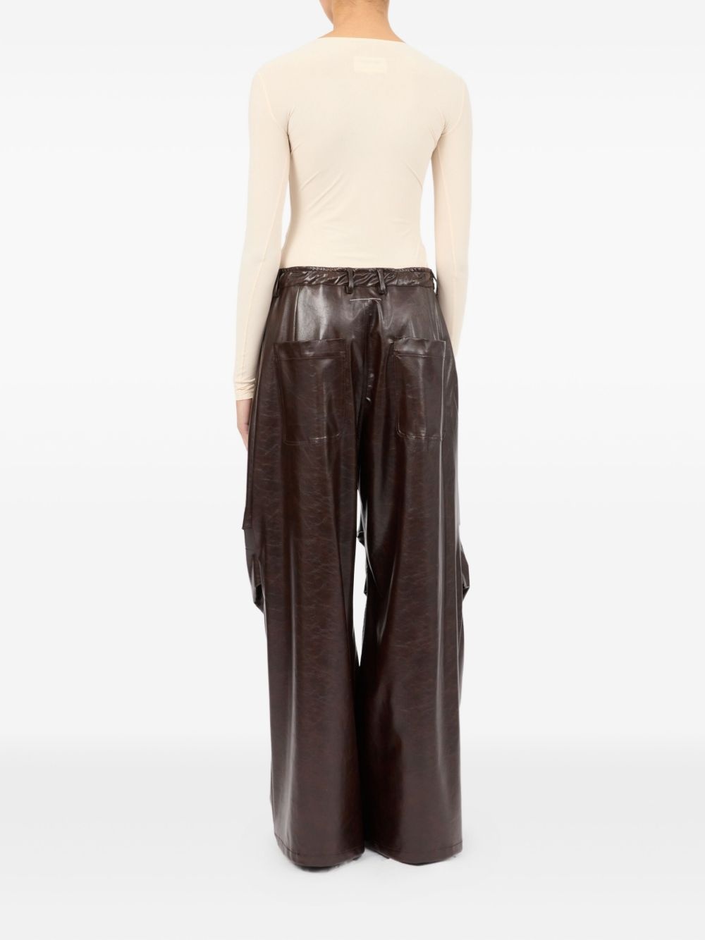draped trousers - 4