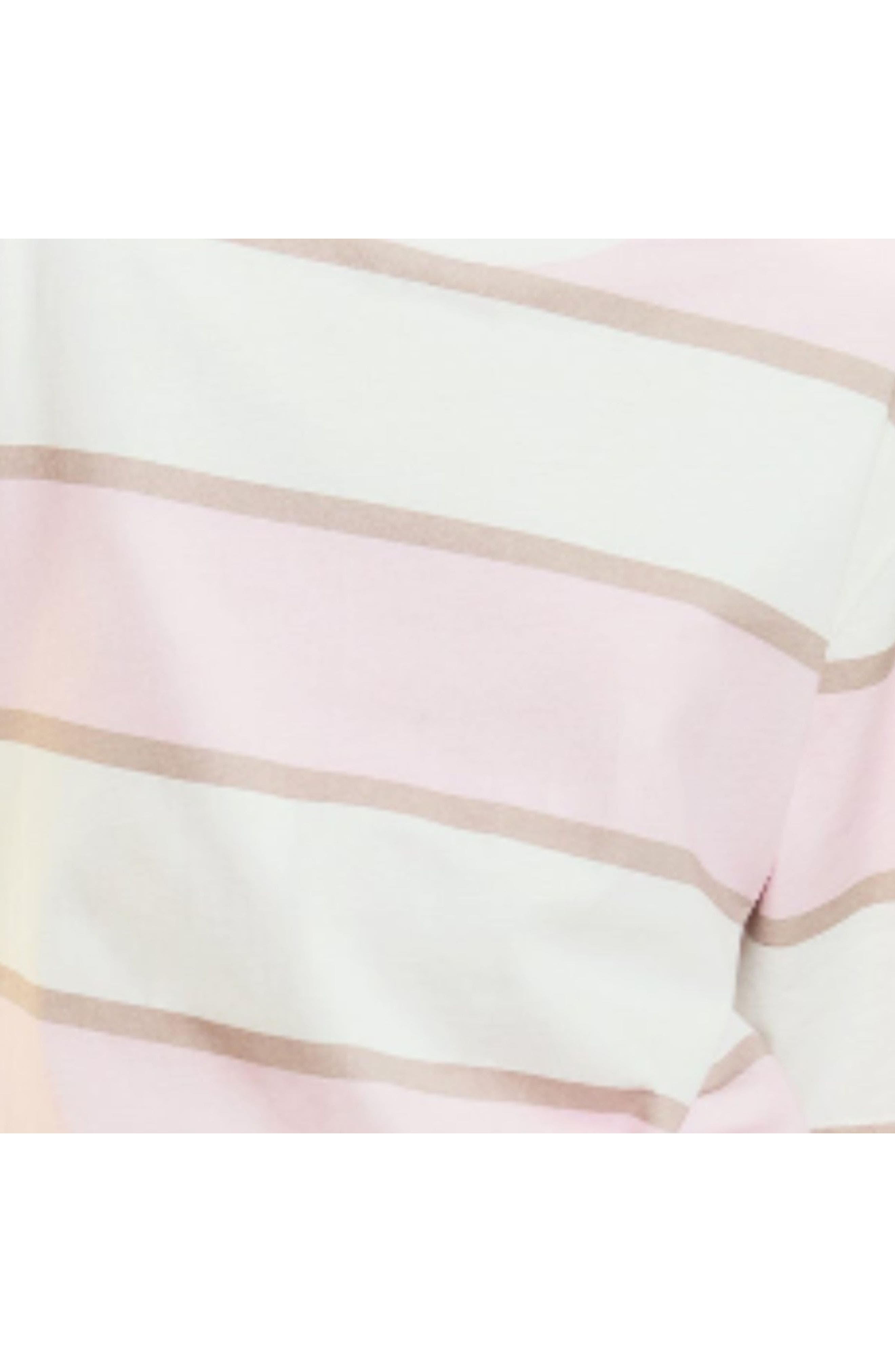 Cynthia Rowley Malibu Striped Tee in Pink/white at Nordstrom - 2