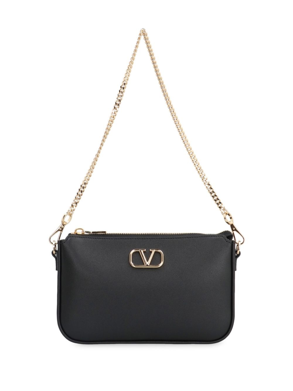 mini VLogo Signature crossbody bag - 1