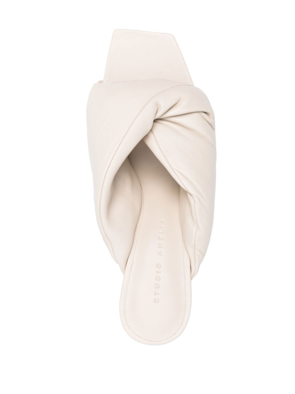 Croissant 100mm mules - 4