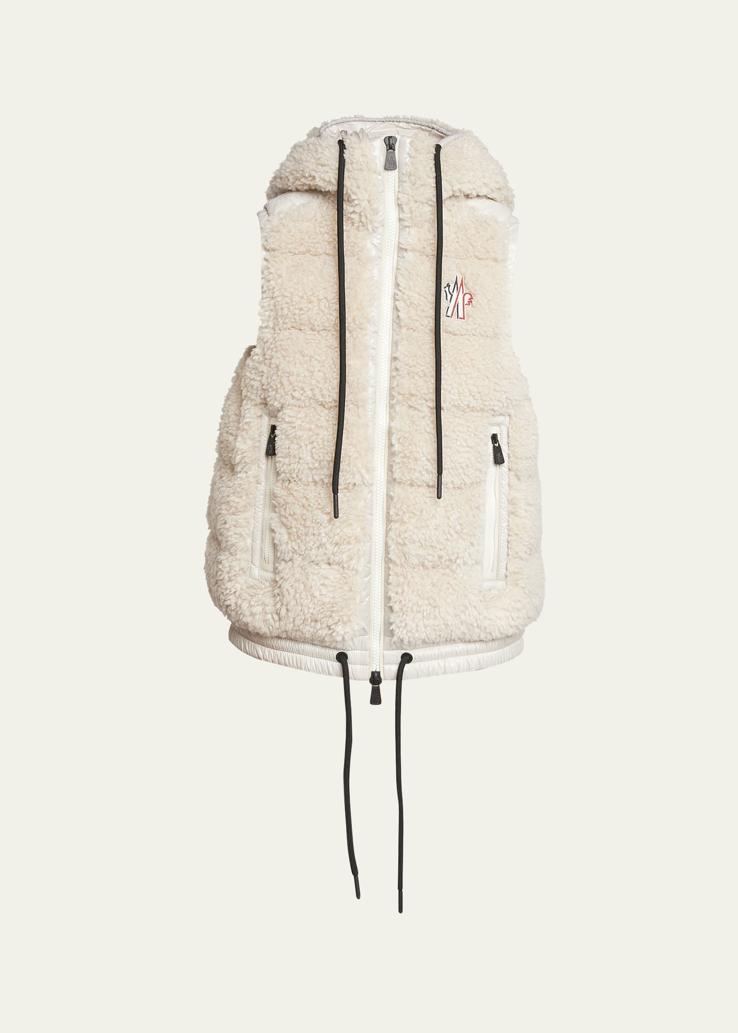 Teddy Fleece Puffer Vest - 1