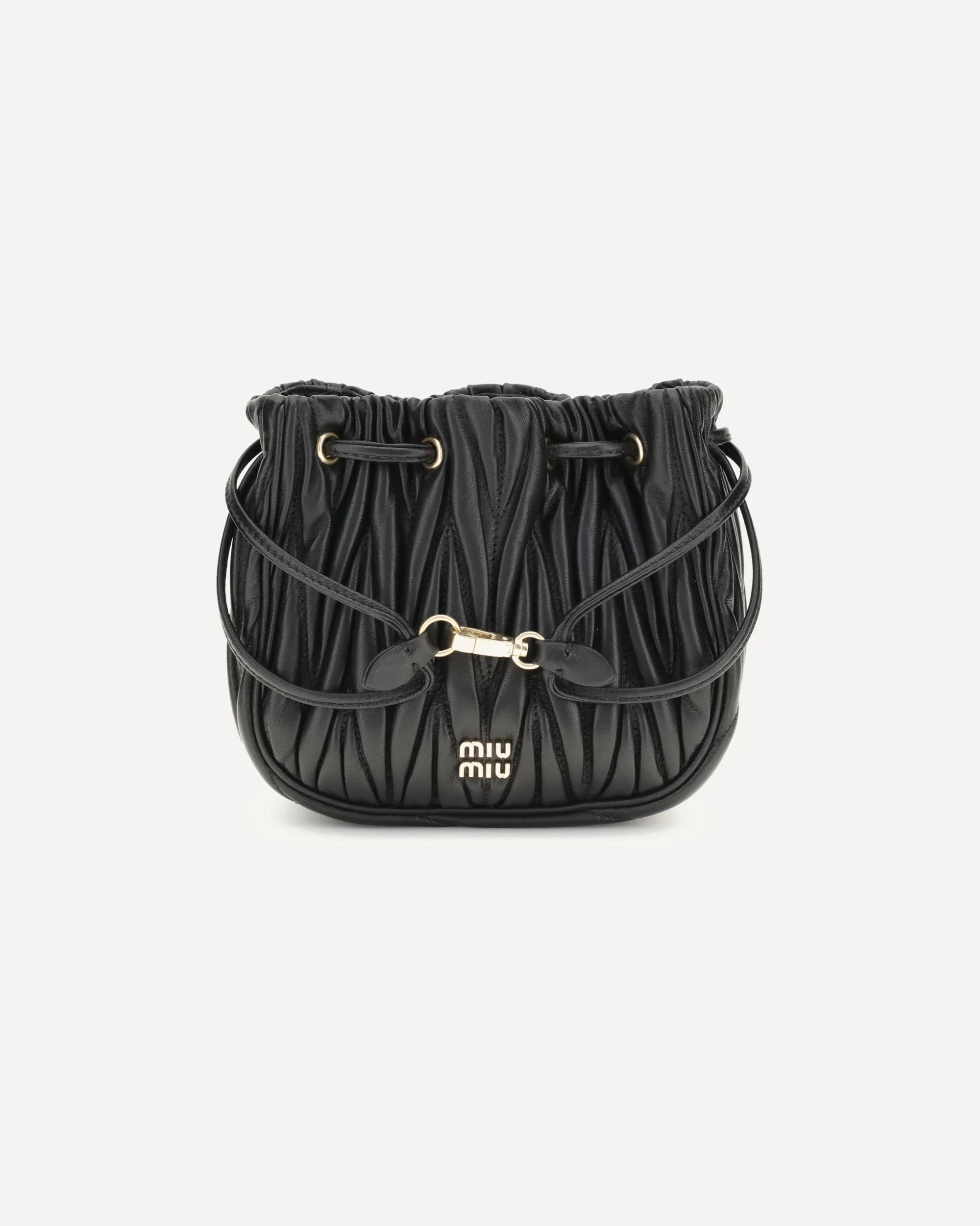 Matelassé nappa leather Pouch - 1