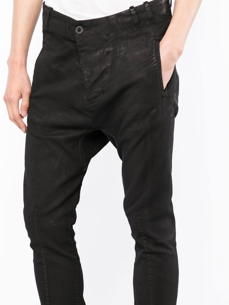 high-waist tapered trousers 5