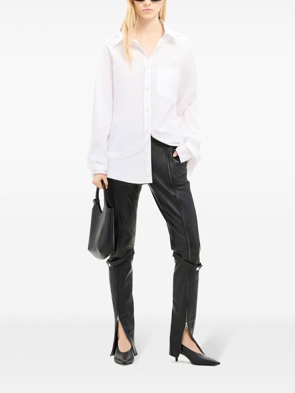 modular cotton shirt - 3