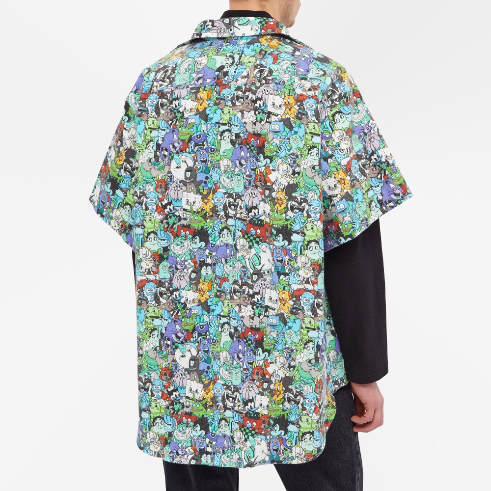 VETEMENTS Cartoon Mania Flannel Shirt - 5