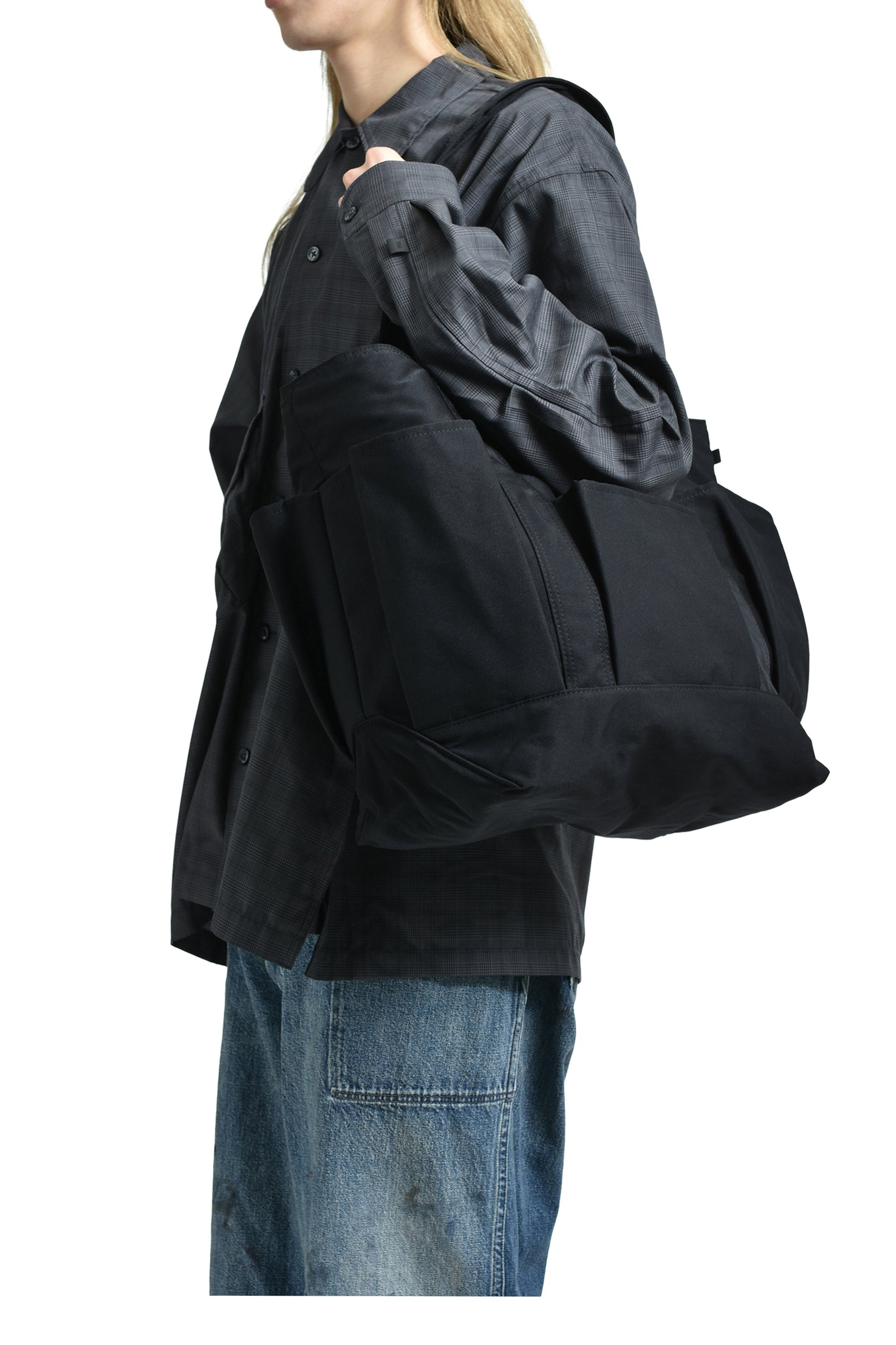 TECH REVERSIBLE FISHING TOOL TOTE / BLK - 3