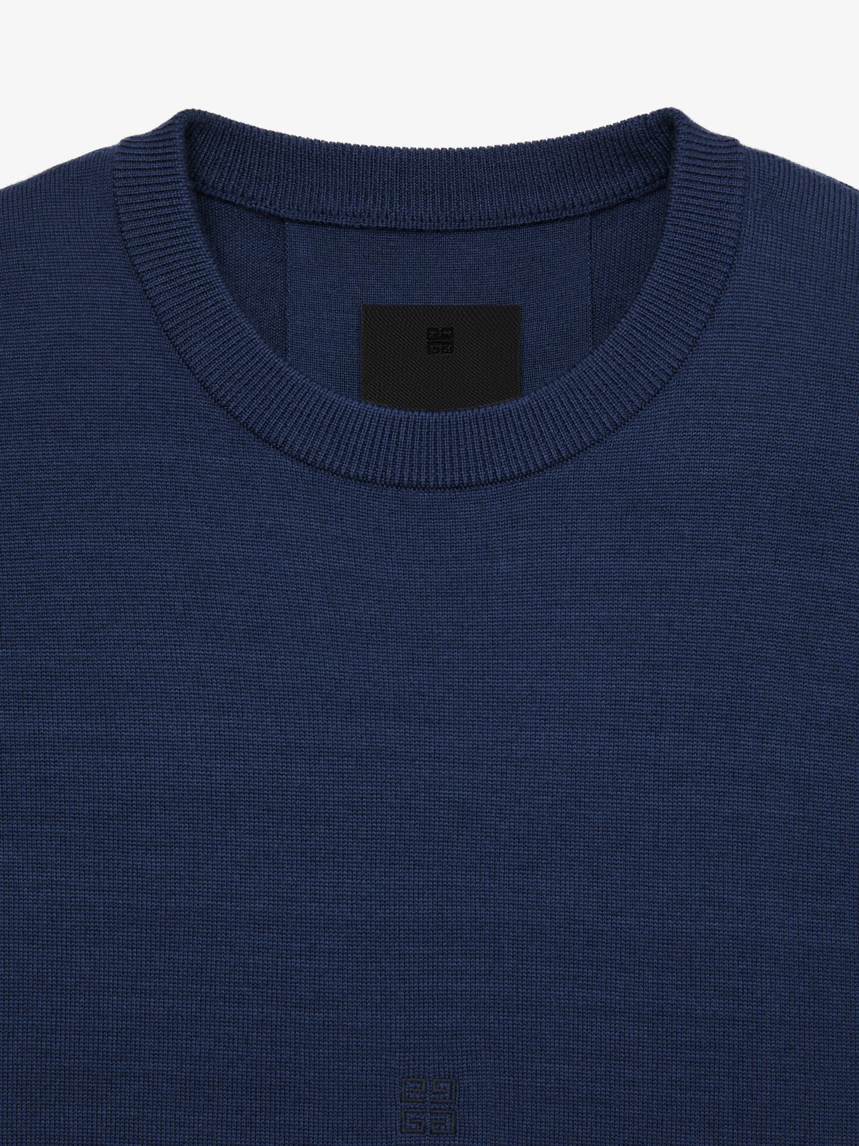 SWEATER IN WOOL WITH 4G EMBROIDERY - 5